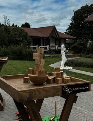 выездные деревянные игры